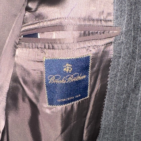 Brooks Brother Wool suit set sz 48 #B0X1 - Picture 2 of 8